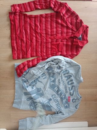 Sudadera Levis y polo Tommy Hilfiger