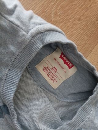 Sudadera Levis y polo Tommy Hilfiger