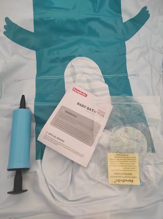 Bañera inflable bebé