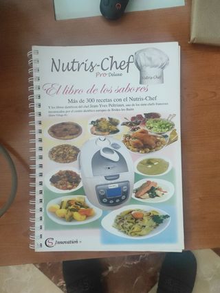 robot de cocina nutris chef pro Deluxe