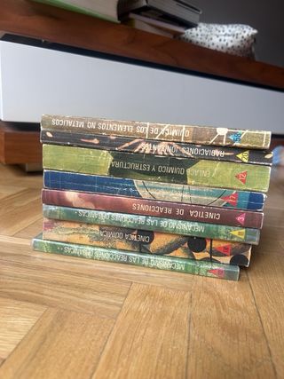 Colección libros de química