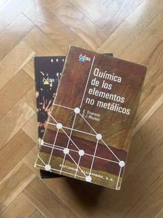 Colección libros de química