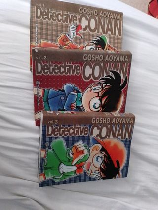 Detective Conan nº 01, 02 y 03