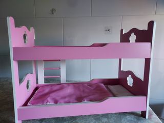 Juguete camas literas bebés Reborn, Nenuco...