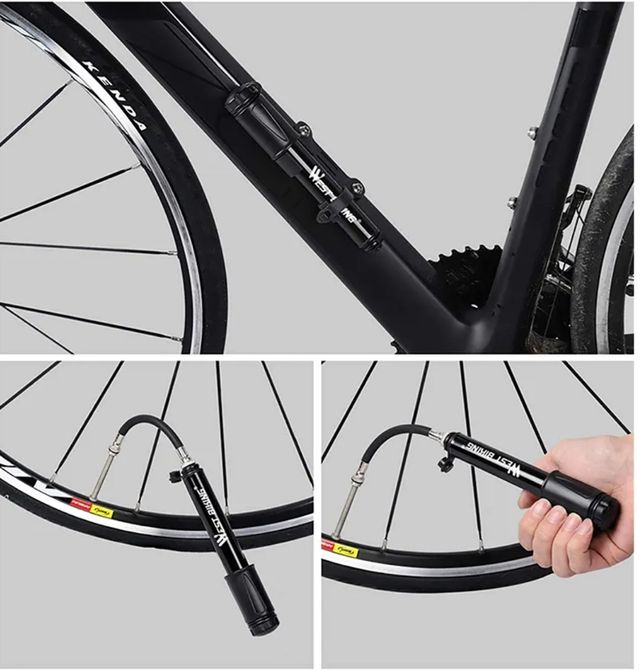 Bomba inflador neumático bicicleta