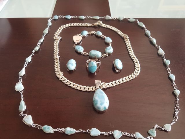 CONJUNTO COLLAR,PULSERA,BROCHE, SORTIJA