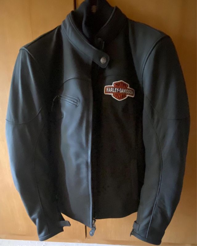 CHAQUETA DE PIEL LEYENDA CE-LEGEND LEATHER JAC