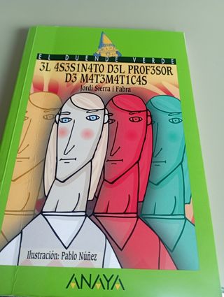 El asesinato del profesor de matemáticas (El duende verde / The Green Elf) (Spanish Edition)