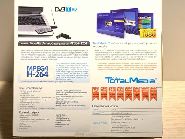 Sintonizador TDT TV Sveon stv27