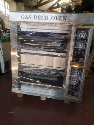 Horno profesional gas pizzas doble