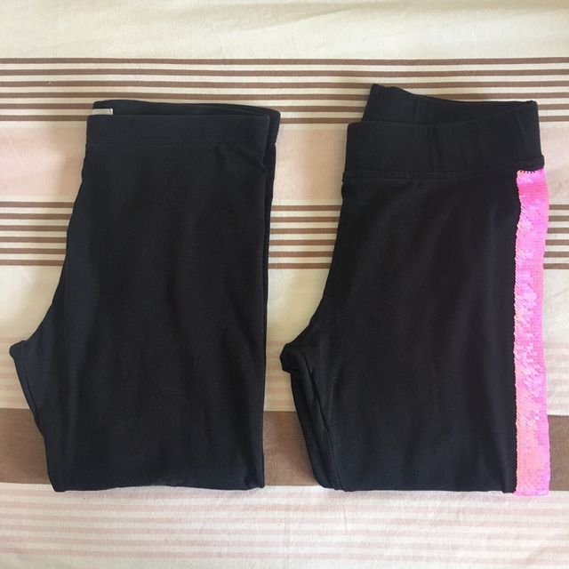 2 leggings talla 11 12 Lefties H&M