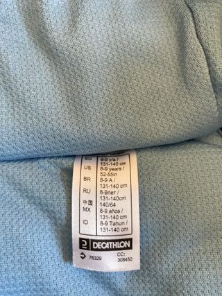 Giubbotto bambino 8-9 anni Decatlon