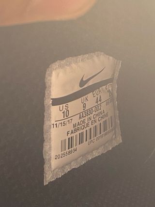Nike Air Presto Off-White negro (2018)
