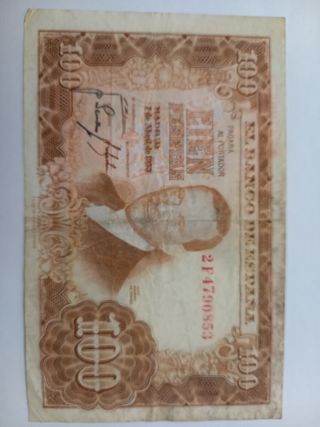 Billetes Julio Romero de Torres