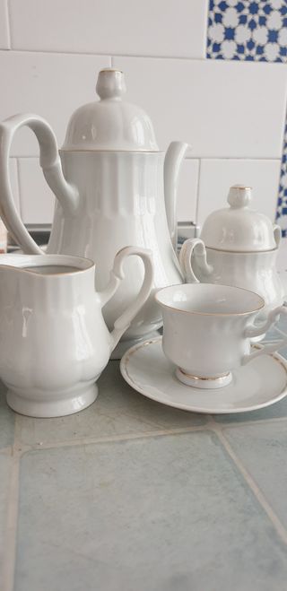 Cubiertos de porcelana