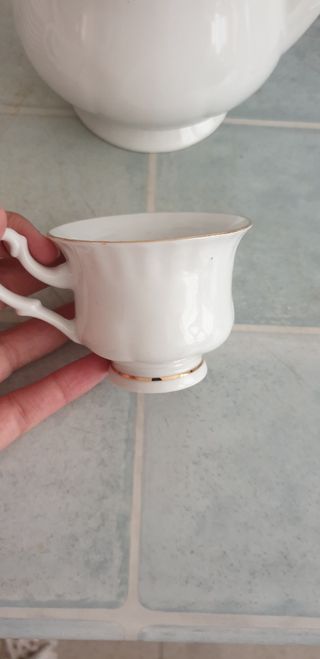 Cubiertos de porcelana