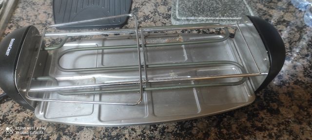 PARRILLA ELECTRICA CON PIEDRA Y RACLET