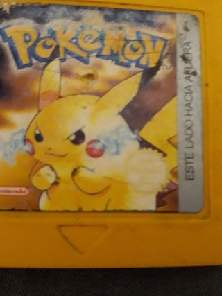 Pokémon yellow para,gameboy