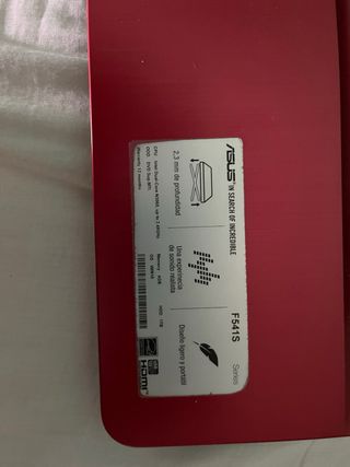 Portatil ASUS
