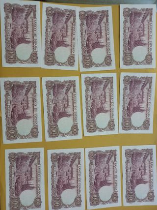 13 billetes Manuel de Falla