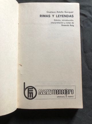 Rimas y Leyendas