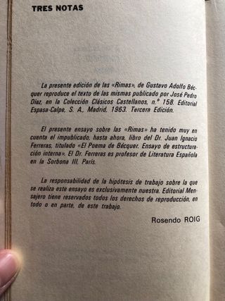 Rimas y Leyendas