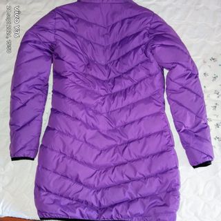 Anorak de niña violeta 
