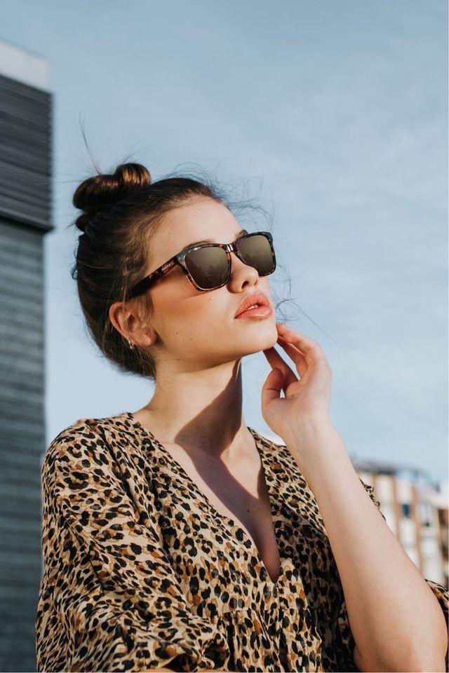 Gafas animal print basic