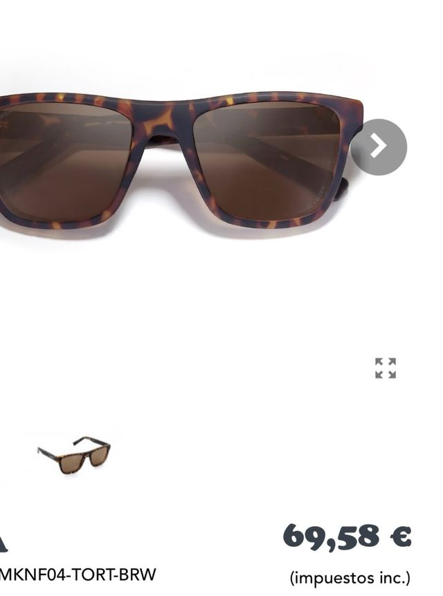 Gafas animal print basic
