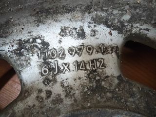 Llanta BMW E-9  6x14 3.0 csi