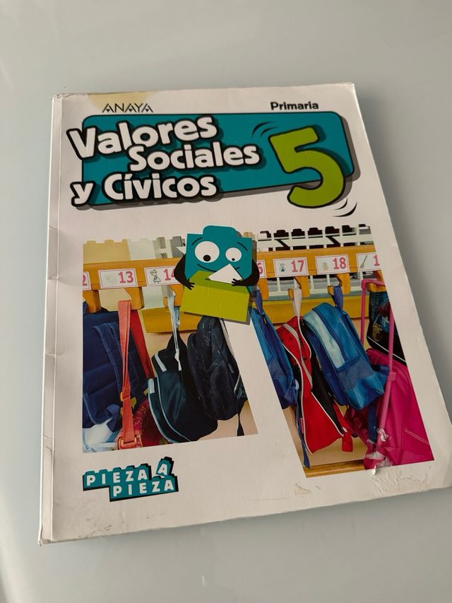 Valores sociales y civicos 5