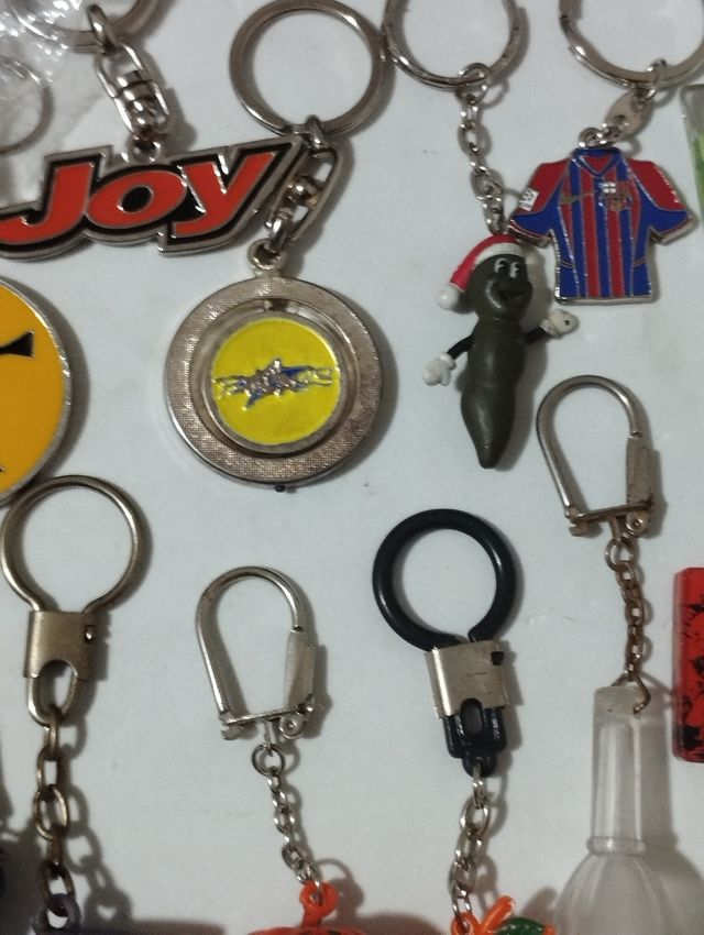 Colección de llaveros vintage