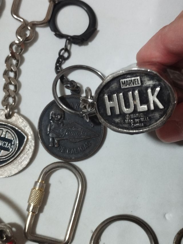Colección de llaveros vintage