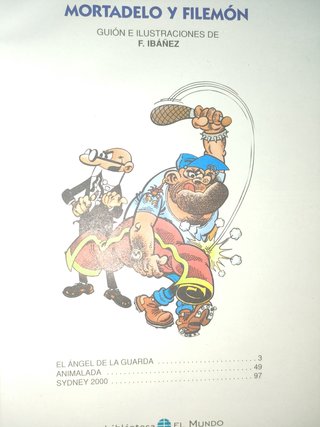 Libro cómic de Mortadelo y Filemon