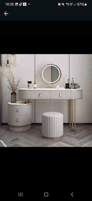 Tocador de maquillaje