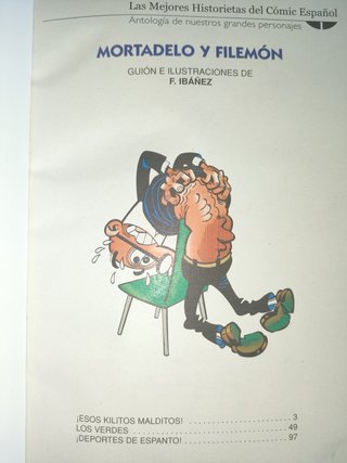 Libro cómic Mortadelo y Filemon
