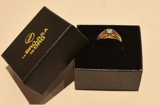 SOLITARIO DE ORO 18K/4.1Gr