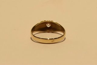 SOLITARIO DE ORO 18K/4.1Gr