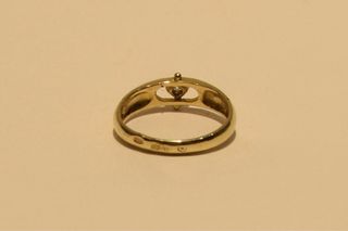 SOLITARIO DE ORO 18K/3.1Gr