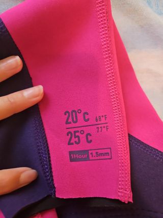 Neopreno dechatlon morado niña