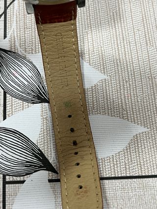 Reloj automático mecanismo visto