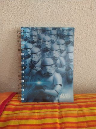 Agenda Blog de Notas Star Wars Stormtroopers 3D