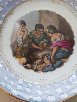 Plato decoración