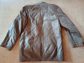 Giaccone pelle uomo vintage