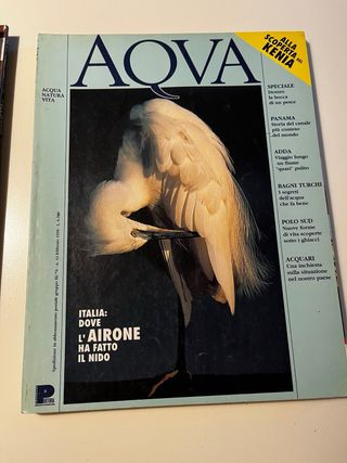 Rivista  Aqva anno 1990 gennaio maggio speciale
