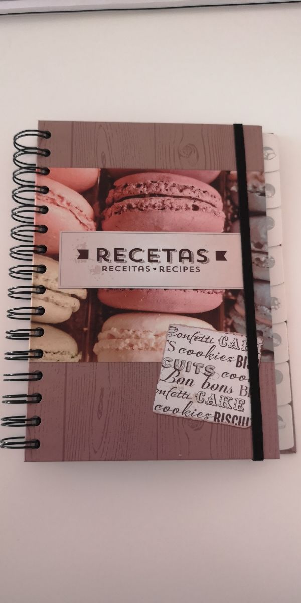 Cuaderno recetario