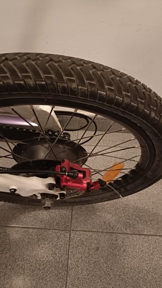Bicicleta plegable eléctrica