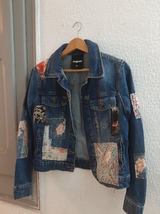 Chaqueta tejana como nueva