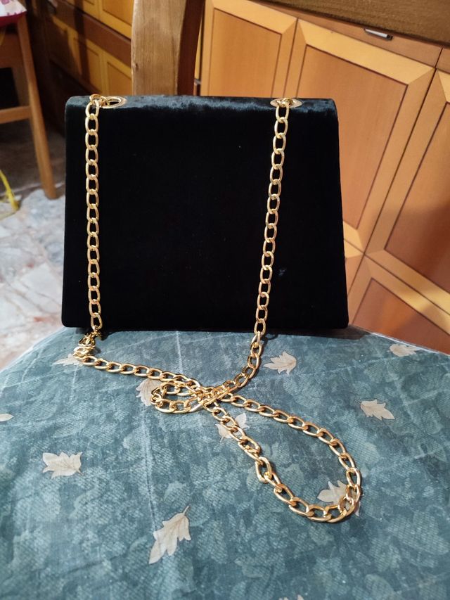Pochette nera velluto