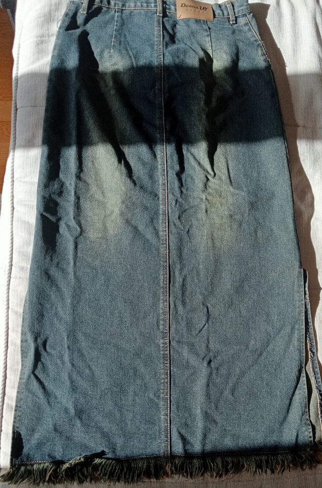 Falda larga de mujer